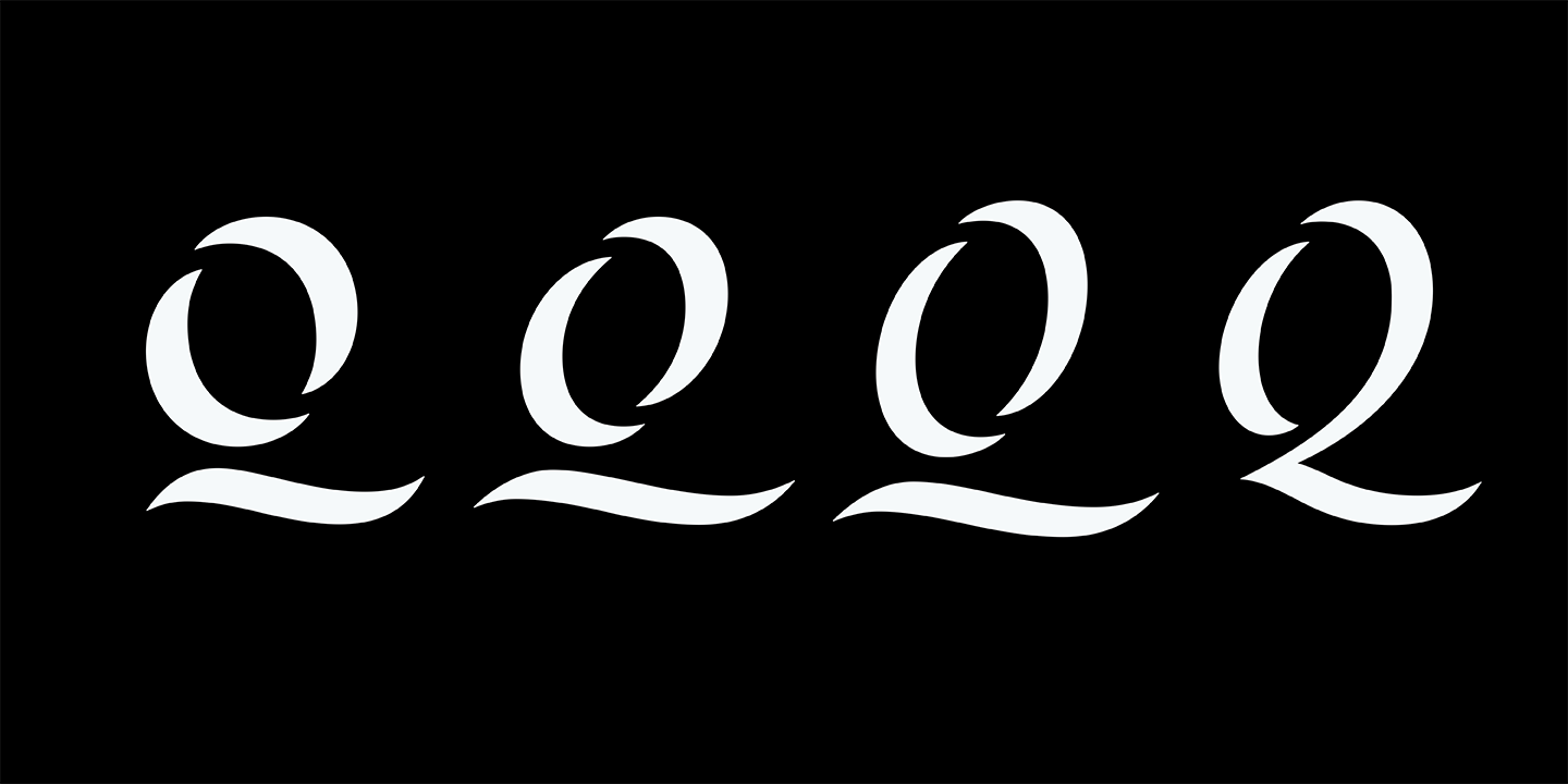 Beispiel einer Laima-Schriftart #3